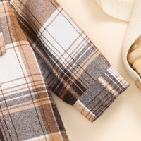 Load image into Gallery viewer, 2 Pieces Set Baby Boys Checked Shirts And Ripped Jeans Wholesale 221216395
