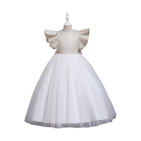 Load image into Gallery viewer, Kid Girls Solid Color Dressy Birthday Party Dresses Princess Dresses Wholesale 221216402
