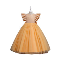 Load image into Gallery viewer, Kid Girls Solid Color Dressy Birthday Party Dresses Princess Dresses Wholesale 221216402
