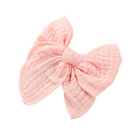 Load image into Gallery viewer, Girls Solid Color Bow Accessories Headwear Wholesale 221216403
