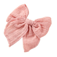Load image into Gallery viewer, Girls Solid Color Bow Accessories Headwear Wholesale 221216403
