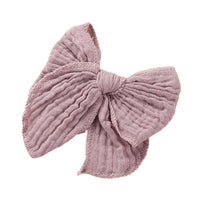Load image into Gallery viewer, Girls Solid Color Bow Accessories Headwear Wholesale 221216403

