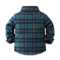 Load image into Gallery viewer, Baby Kid Boys Checked Shirts Wholesale 221216411
