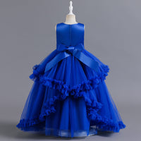 Load image into Gallery viewer, Kid Big Kid Girls Bow Christmas Birthday Party Dresses Princess Dresses Wholesale 221216416
