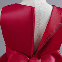 Load image into Gallery viewer, Kid Big Kid Girls Bow Christmas Birthday Party Dresses Princess Dresses Wholesale 221216416
