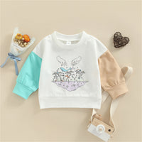 Load image into Gallery viewer, Baby Kid Girls Letters Flower Print Tops Wholesale 221216421
