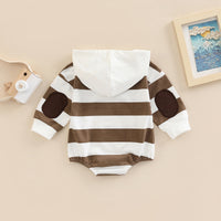 Load image into Gallery viewer, Baby Girls Striped Rompers Wholesale 221216425
