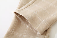 Load image into Gallery viewer, 3 Pieces Set Baby Kid Boys Birthday Solid Color Bow Shirts Checked Vests Waistcoats And Pants Wholesale 221216435
