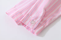 Load image into Gallery viewer, 3 Pieces Set Baby Kid Boys Birthday Striped Shirts Solid Color Vests Waistcoats And Pants Wholesale 221216436
