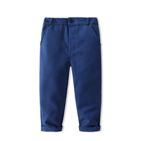 Load image into Gallery viewer, 3 Pieces Set Baby Kid Boys Birthday Party Solid Color Bow Shirts Vests Waistcoats And Pants Wholesale 221216443
