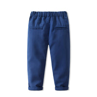 Load image into Gallery viewer, 3 Pieces Set Baby Kid Boys Birthday Party Solid Color Bow Shirts Vests Waistcoats And Pants Wholesale 221216443
