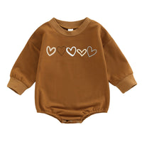 Load image into Gallery viewer, Baby Unisex Love heart Print Rompers Wholesale 221216448
