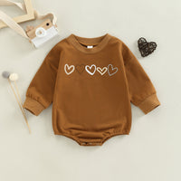 Load image into Gallery viewer, Baby Unisex Love heart Print Rompers Wholesale 221216448
