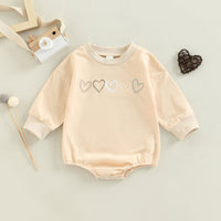 Load image into Gallery viewer, Baby Unisex Love heart Print Rompers Wholesale 221216448
