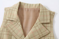 Load image into Gallery viewer, 3 Pieces Set Baby Kid Boys Birthday Party Bow Shirts Checked Vests Waistcoats And Pants Wholesale 221216458
