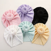 Load image into Gallery viewer, Girls Solid Color Bow Accessories Hats Wholesale 221216489
