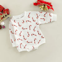 Load image into Gallery viewer, Baby Girls Cartoon Print Rompers Wholesale 221216495
