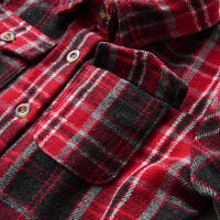 Load image into Gallery viewer, 2 Pieces Set Baby Kid Boys Checked Print Shirts And Dinosaur Pants Wholesale 221216501
