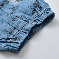 Load image into Gallery viewer, 2 Pieces Set Baby Kid Boys Checked Print Shirts And Dinosaur Pants Wholesale 221216501
