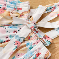 Load image into Gallery viewer, 2 Pieces Set Baby Kid Girls Animals Cartoon Print T-Shirts And Dresses Wholesale 221216517
