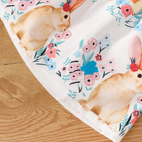 Load image into Gallery viewer, 2 Pieces Set Baby Kid Girls Animals Cartoon Print T-Shirts And Dresses Wholesale 221216517
