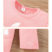 Load image into Gallery viewer, 2 Pieces Set Baby Kid Girls Easter Animals Cartoon Tops And Dresses Wholesale 221216521
