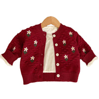 Load image into Gallery viewer, Baby Girls Flower Cardigan Wholesale 221216528
