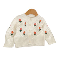 Load image into Gallery viewer, Baby Girls Flower Cardigan Wholesale 221216528
