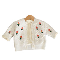 Load image into Gallery viewer, Baby Girls Flower Cardigan Wholesale 221216528
