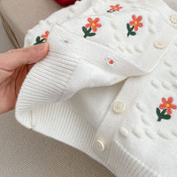 Load image into Gallery viewer, Baby Girls Flower Cardigan Wholesale 221216528
