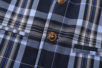 Load image into Gallery viewer, 3 Pieces Set Baby Kid Boys Birthday Party Solid Color Bow Shirts Checked Vests Waistcoats And Pants Wholesale 221216530
