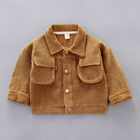 Load image into Gallery viewer, 2 Pieces Set Baby Kid Boys Solid Color Jackets Outwears And Letters Pants Wholesale 221216532
