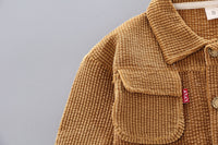 Load image into Gallery viewer, 2 Pieces Set Baby Kid Boys Solid Color Jackets Outwears And Letters Pants Wholesale 221216532
