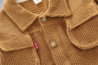 Load image into Gallery viewer, 2 Pieces Set Baby Kid Boys Solid Color Jackets Outwears And Letters Pants Wholesale 221216532
