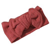 Load image into Gallery viewer, Girls Solid Color Bow Accessories Headwear Wholesale 221216548
