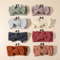 Load image into Gallery viewer, Girls Solid Color Bow Accessories Headwear Wholesale 221216548

