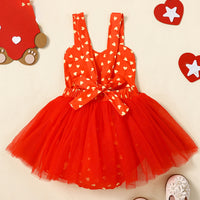 Load image into Gallery viewer, 2 Pieces Set Baby Girls Valentine&#39;s Day Love heart Rompers And Solid Color Skirts Wholesale 221216559
