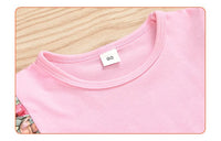 Load image into Gallery viewer, 2 Pieces Set Baby Kid Girls Easter Solid Color Print Tops And Cartoon Dresses Wholesale 221216560
