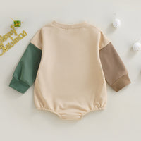 Load image into Gallery viewer, Baby Unisex Letters Color-blocking Christmas Rompers Wholesale 221216562

