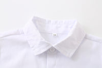 Load image into Gallery viewer, 3 Pieces Set Baby Kid Boys Dressy Birthday Checked Vests Waistcoats And Solid Color Bow Shirts And Pants Suits Wholesale 221216564
