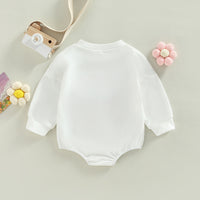 Load image into Gallery viewer, Baby Unisex Letters Flower Print Rompers Wholesale 221216590
