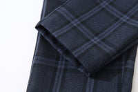 Load image into Gallery viewer, 3 Pieces Set Baby Kid Boys Birthday Party Solid Color Bow Shirts Checked Vests Waistcoats And Pants Wholesale 22121660
