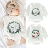 Load image into Gallery viewer, Baby Unisex Letters Cartoon Print Rompers Wholesale 221216600
