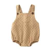 Load image into Gallery viewer, 2 Pieces Set Baby Girls Cartoon Embroidered Print Tops And Polka dots Rompers Wholesale 221216609
