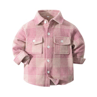 Load image into Gallery viewer, Baby Kid Unisex Color-blocking Checked Tops Wholesale 221216613
