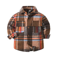 Load image into Gallery viewer, Baby Kid Unisex Color-blocking Checked Tops Wholesale 221216613
