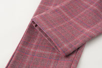 Load image into Gallery viewer, 3 Pieces Set Baby Kid Boys Dressy Party Checked Vests Waistcoats And Solid Color Bow Shirts And Pants Suits Wholesale 221216627
