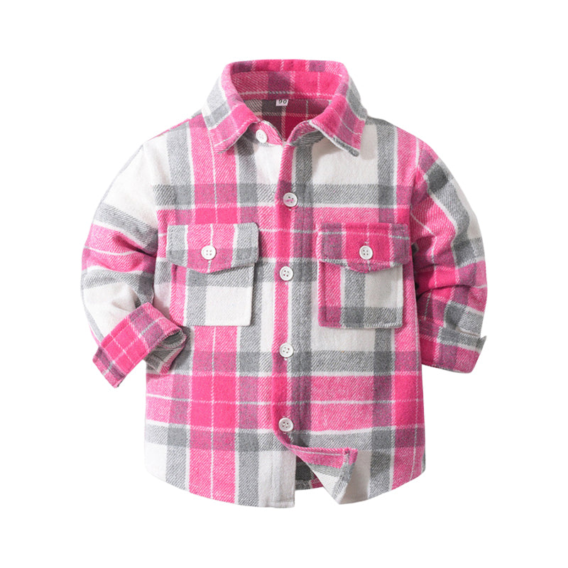 Baby Kid Boys Checked Dressy Shirts Wholesale 221216629