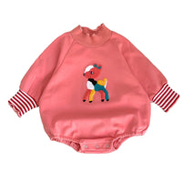 Load image into Gallery viewer, Baby Unisex Cartoon Lace Print Rompers Wholesale 221216645
