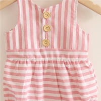 Load image into Gallery viewer, Baby Unisex Striped Rompers Wholesale 22121677
